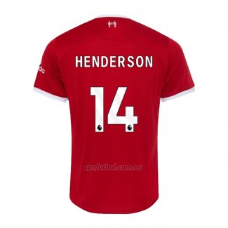 Camiseta Liverpool Jugador Henderson Primera 2023-2024