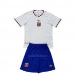 Camiseta Lyon Anniversary Nino 2024-2025 Blanco