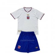 Camiseta Lyon Anniversary Nino 2024-2025 Blanco