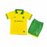 Camiseta Norwich City Primera Nino 2025-2026