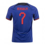 Camiseta Paises Bajos Jugador Bergwijn Segunda 2022