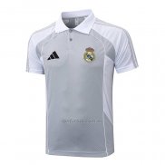 Camiseta Polo del Real Madrid 2025-2026 Gris