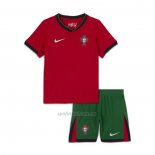 Camiseta Portugal Primera Nino 2024