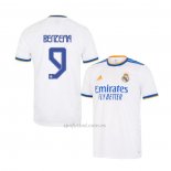 Camiseta Real Madrid Jugador Benzema Primera 2021-2022