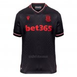 Camiseta Stoke City Segunda 2022-2023 Negro