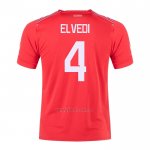 Camiseta Suiza Jugador Elvedi Primera 2022