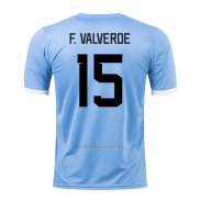 Camiseta Uruguay Jugador F.Valverde Segunda 2022