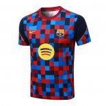 Camiseta de Entrenamiento Barcelona 2026-2027 Azul Rojo