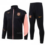 Chandal de Chaqueta del Corinthians 2025-2026 Negro Naranja