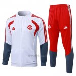 Chandal de Chaqueta del SC Internacional Nino 2026-2027 Blanco