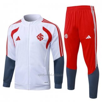 Chandal de Chaqueta del SC Internacional Nino 2026-2027 Blanco