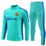 Chandal de Sudadera del Barcelona 2023-2024 Verde