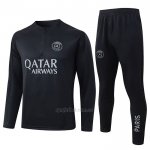 Chandal de Sudadera del Paris Saint-Germain 2025-2026 Negro