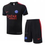 Chandal del Paris Saint-Germain Manga Corta 2026-2027 Negro - Pantalon Corto