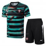 Chandal del Portugal Manga Corta 2025-2026 Verde - Pantalon Corto
