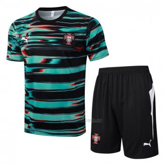 Chandal del Portugal Manga Corta 2025-2026 Verde - Pantalon Corto