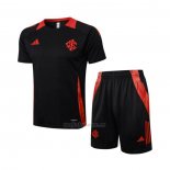 Chandal del SC Internacional Manga Corta 2024-2025 Negro - Pantalon Corto