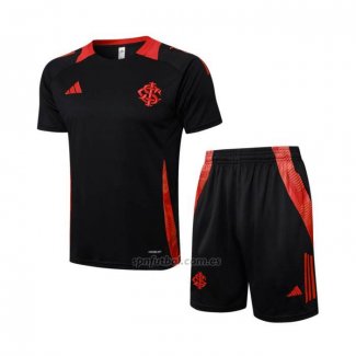 Chandal del SC Internacional Manga Corta 2024-2025 Negro - Pantalon Corto