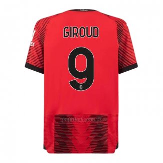 Camiseta AC Milan Jugador Giroud Primera 2023-2024
