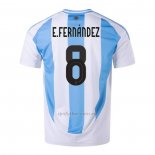 Camiseta Argentina Jugador E.Fernandez Primera 2024