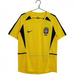 Camiseta Brasil Primera Retro 2002
