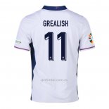 Camiseta Inglaterra Jugador Grealish Primera 2024