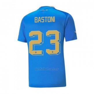 Camiseta Italia Jugador Bastoni Primera 2022