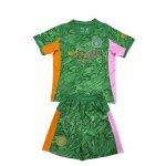 Camiseta Manchester City Portero Nino 2025-2026 Verde