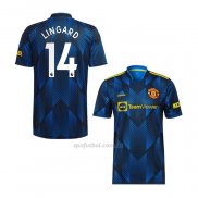 Camiseta Manchester United Jugador Lingard Tercera 2021-2022