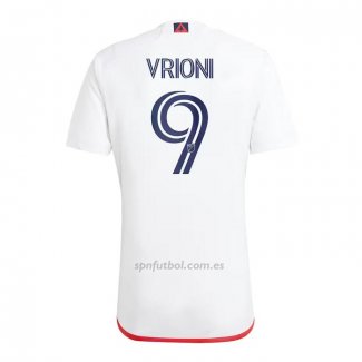 Camiseta New England Revolution Jugador Vrioni Segunda 2023-2024