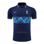 Camiseta Polo del Tottenham Hotspur 2022-2023 Azul Oscuro