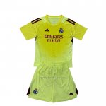 Camiseta Real Madrid Portero Nino 2025-2026 Amarillo