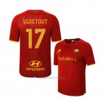 Camiseta Roma Jugador Veretout Primera 2021-2022