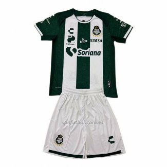 Camiseta Santos Laguna Primera Nino 2024-2025