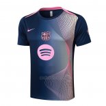 Camiseta de Entrenamiento Barcelona 2025-2026 Azul Rosa