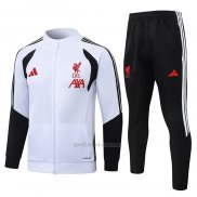 Chandal de Chaqueta del Liverpool Nino 2026-2027 Blanco