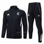 Chandal de Rompevientos del Real Madrid 2025-2026 Negro