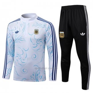 Chandal de Sudadera del Argentina 2026-2027 Blanco