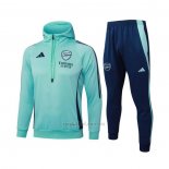 Chandal de Sudadera del Arsenal 2024-2025 Verde