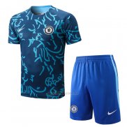 Chandal del Chelsea Manga Corta 2022-2023 Azul - Pantalon Corto