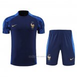 Chandal del Francia Manga Corta 2022-2023 Azul - Pantalon Corto