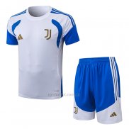 Chandal del Juventus Manga Corta 2026-2027 Blanco - Pantalon Corto