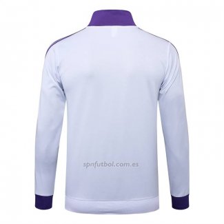 Chaqueta del Real Madrid 2024-2025 Blanco Purpura