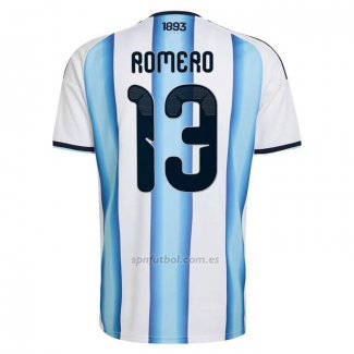 Camiseta Argentina Jugador Cristian Romero Primera 2026