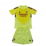 Camiseta Benfica Portero Nino 2025-2026 Amarillo