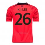 Camiseta Corea del Sur Jugador Lee Kang In Primera 2022