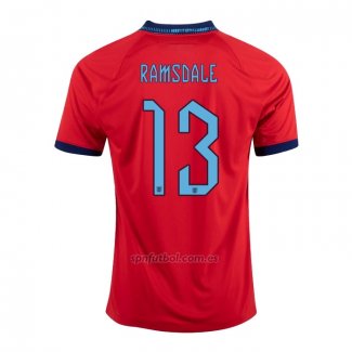 Camiseta Inglaterra Jugador Ramsdale Segunda 2022