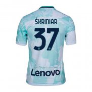 Camiseta Inter Milan Jugador Skriniar Segunda 2022-2023