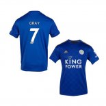 Camiseta Leicester City Jugador Gray Primera 2019-2020