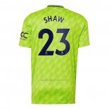 Camiseta Manchester United Jugador Shaw Tercera 2022-2023